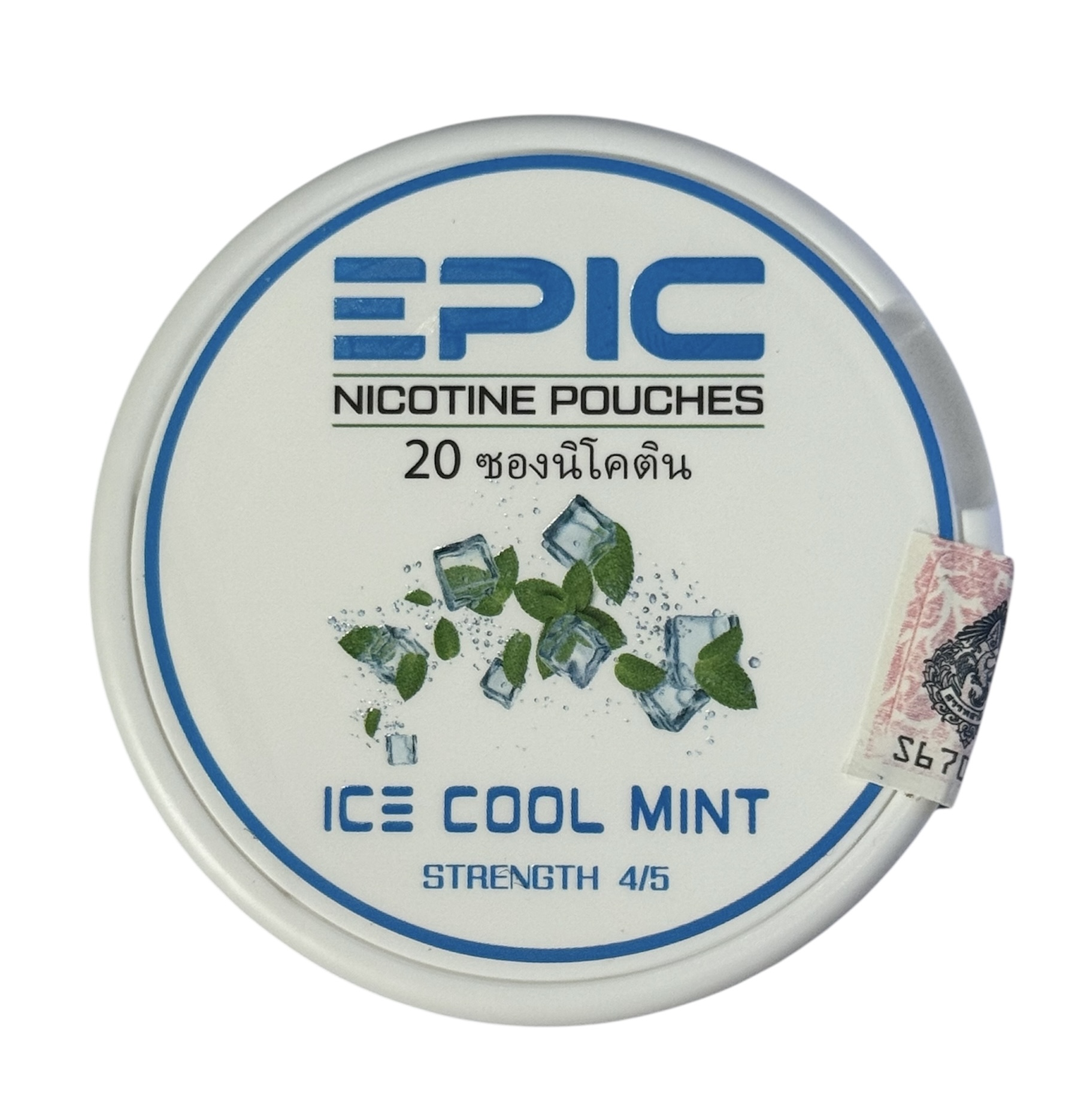 Snus Epic Ice Cool Mint  16 mg/g