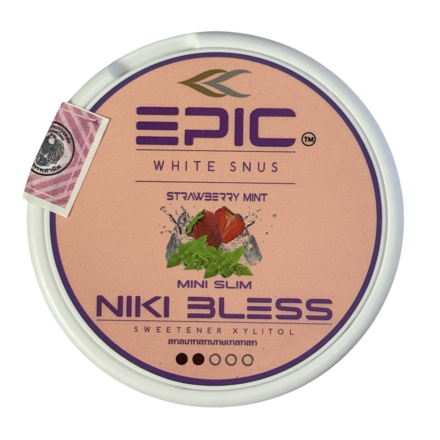 Snus Epic Strawberry mint 9MG