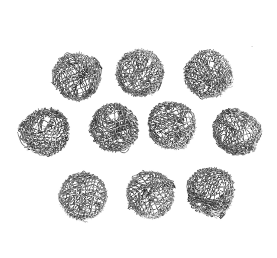 Steel Wool Ball Filter 15mm - 4 Pcs