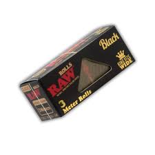 RAW | Black Classic 3m - Roll Paper