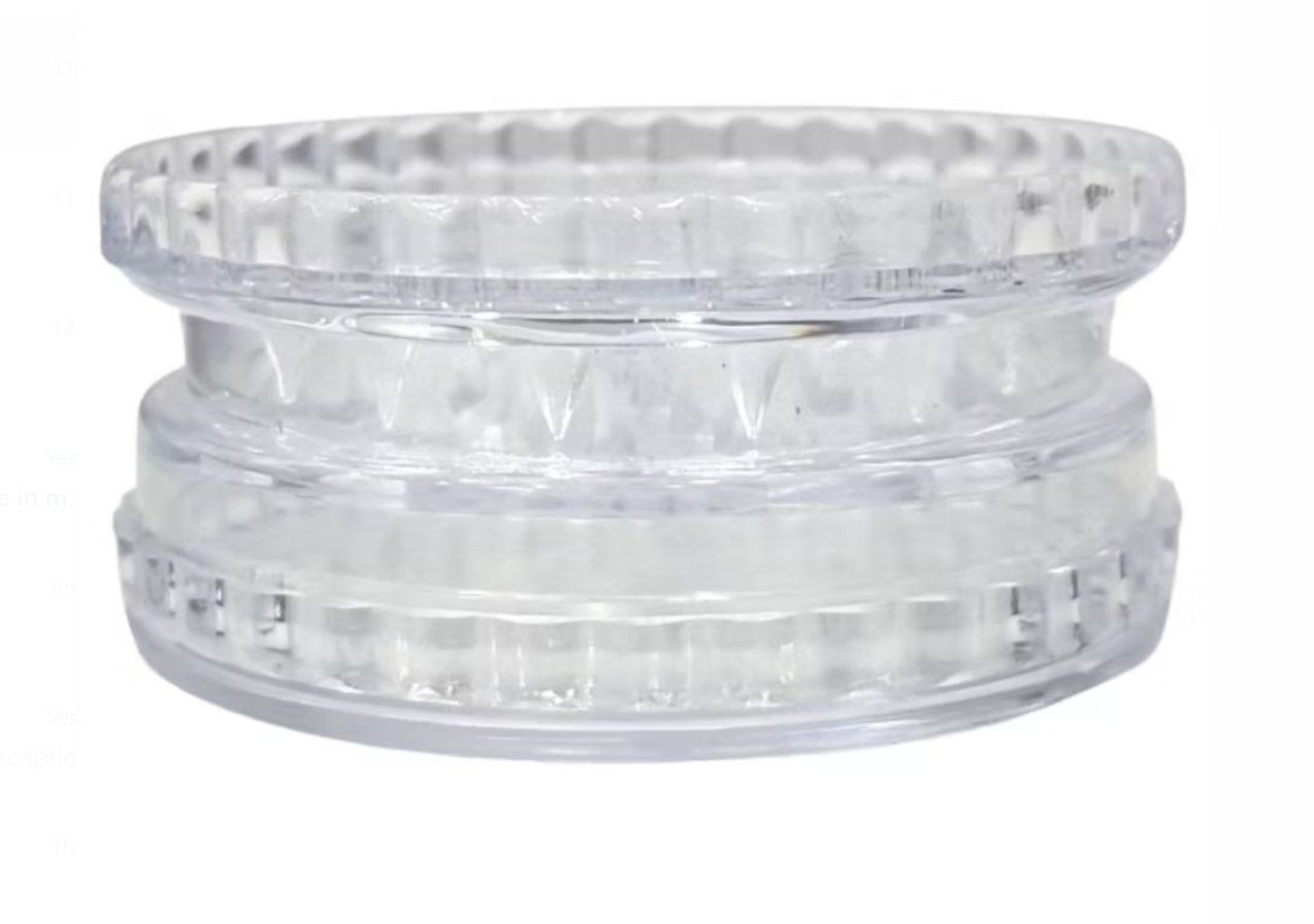 Clear Acrylic Grinder 60 MM
